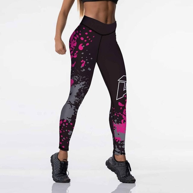 Qickitout  Sexy High Waist Digital Printed Leggings (Various prints)