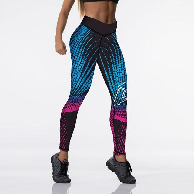 Qickitout  Sexy High Waist Digital Printed Leggings (Various prints)