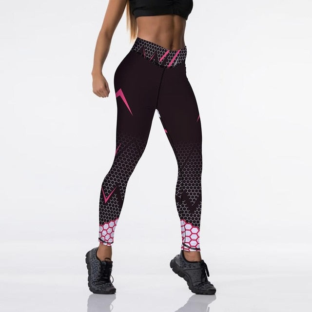 Qickitout  Sexy High Waist Digital Printed Leggings (Various prints)