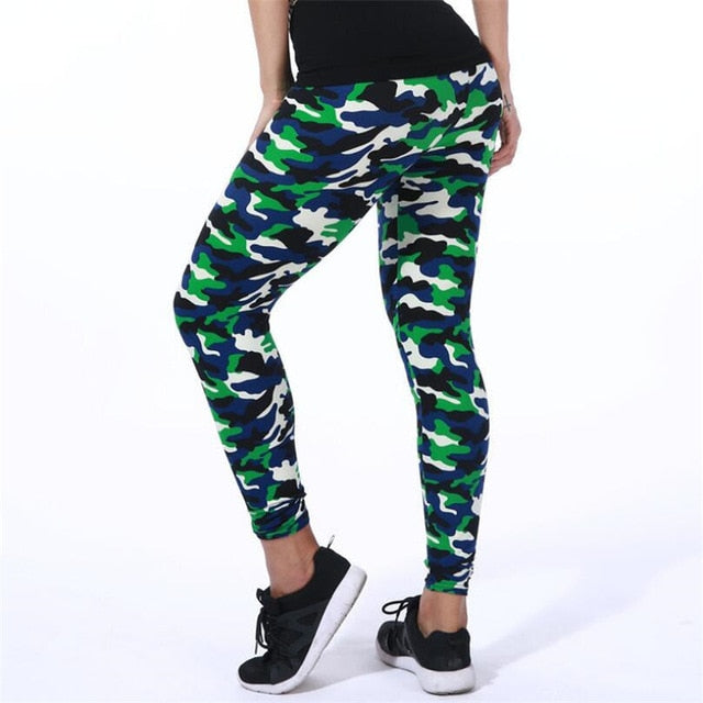 2021 Camouflage/ Graffiti Style Leggings